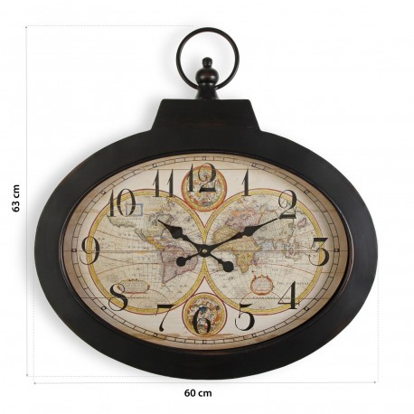 WALL CLOCK PANGEA