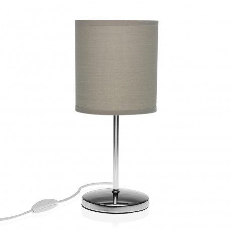 LIGHT GREY TABLE LAMP