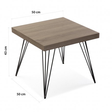 SIDE TABLE OAK DENVER
