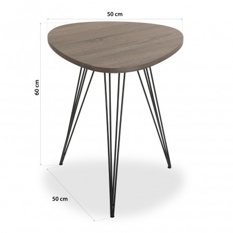 SIDE TABLE OAK SEATLE