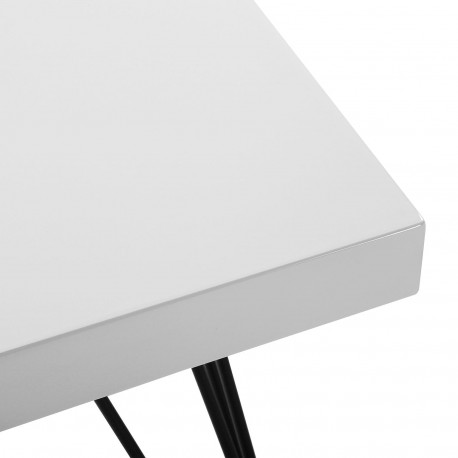 SIDE TABLE WHITE DENVER