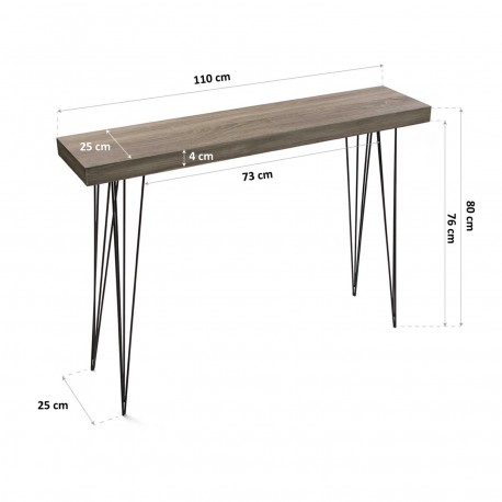 CONSOLE TABLE OAK DALLAS