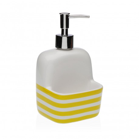 YELLOW STRIPED DISPENSER