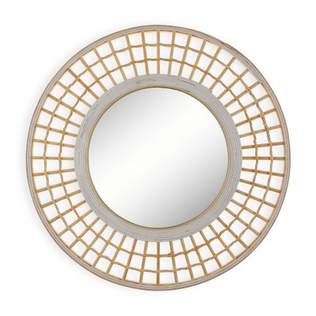 ROUND GEOMETRIC MIRROR