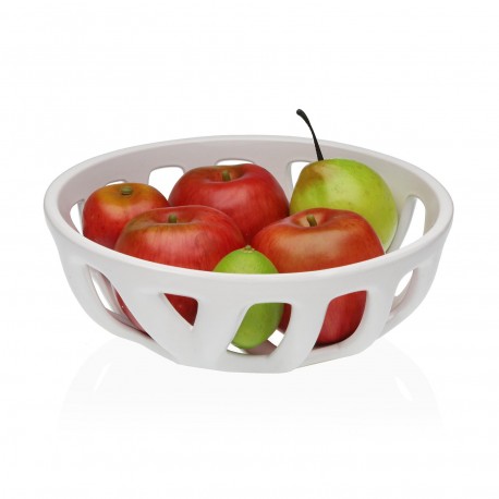 WHITE FRUIT BASKET