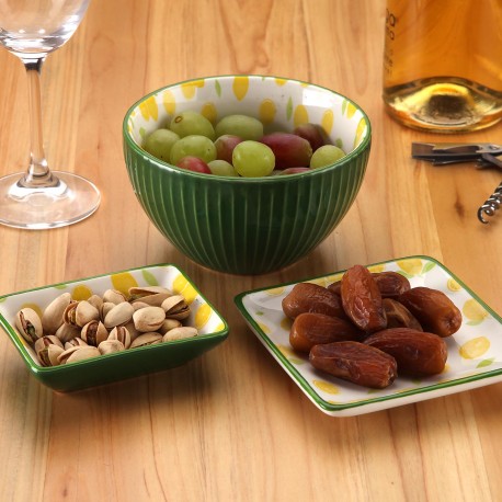 RECTANGULAR LEMON PLATTER