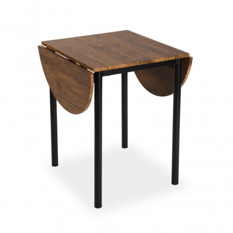 TABLE SET/2 CHAIR BLACK