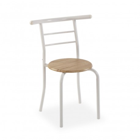 TABLE SET/2 CHAIR WHITE