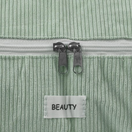 MEDIUM MINT CORDUROY STORAGE BOX