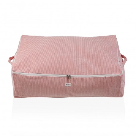 XL PINK CORDUROY STORAGE BOX