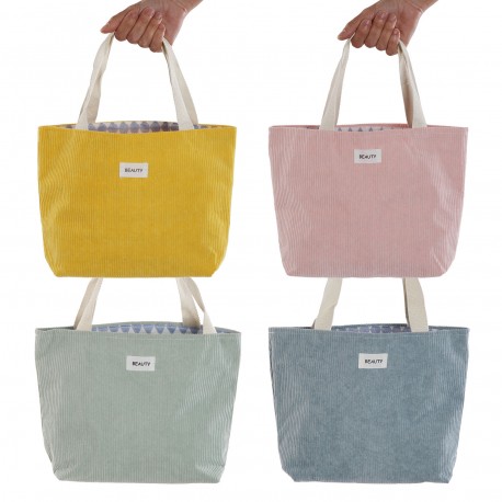 YELLOW CORDUROY BAG