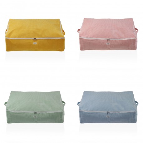 XL MINT CORDUROY STORAGE BOX