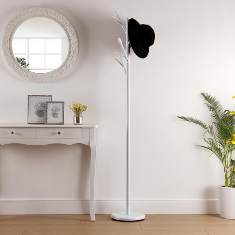 WHITE COAT RACK ALBION