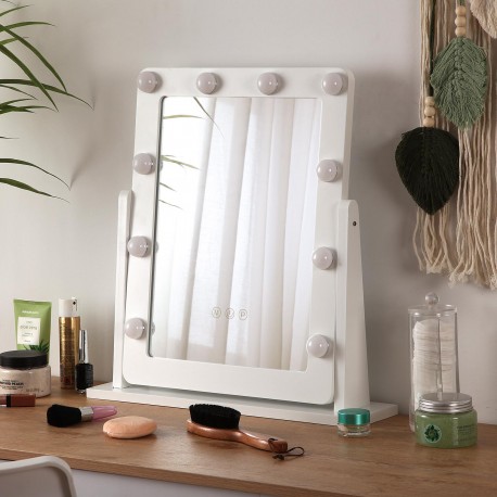 GLAM RECTANGULAR MIRROR WITH LIGHTS
