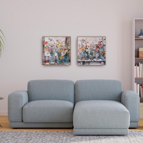 WILD BOUQUETS CANVAS 40X40