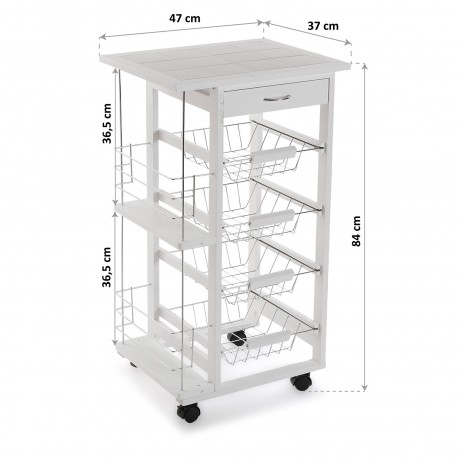 TROLLEY WITH WHEELS
