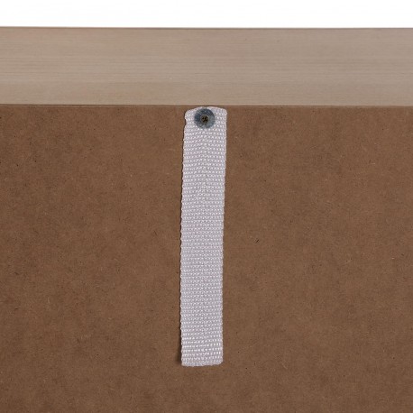 CONSOLE 3 DRAWERS PALM GREY
