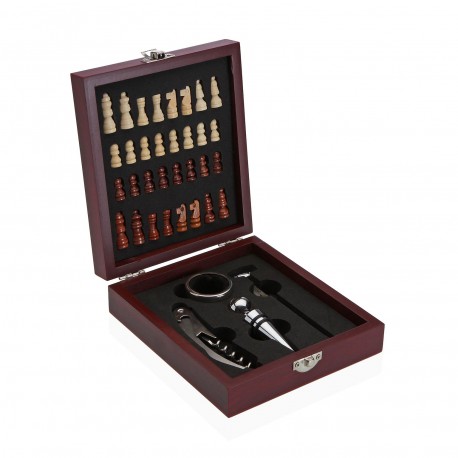 CHESS WINE SET