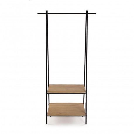 DARK SHELF COAT RACK