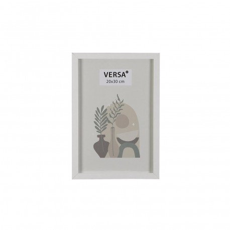 WOODEN PHOTO FRAME 20X30 WHITE