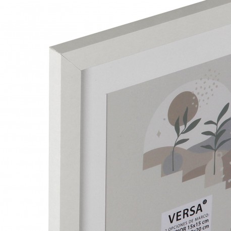 WHITE SQUARE PHOTO FRAME 20X20