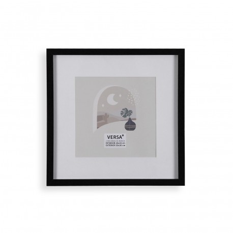 BLACK SQUARE PHOTO FRAME 30 X 30