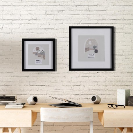 BLACK SQUARE PHOTO FRAME 30 X 30