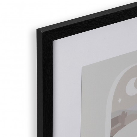 BLACK SQUARE PHOTO FRAME 30X30
