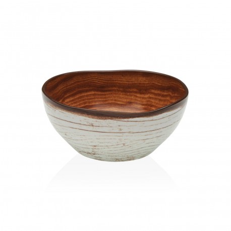 SMALL WOOD-FINISH BOWL