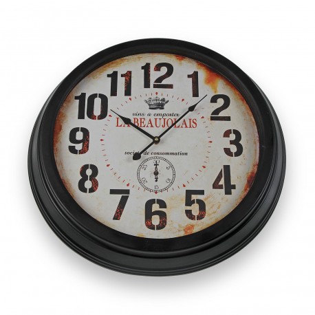 BEAUJOLAIS WALL CLOCK