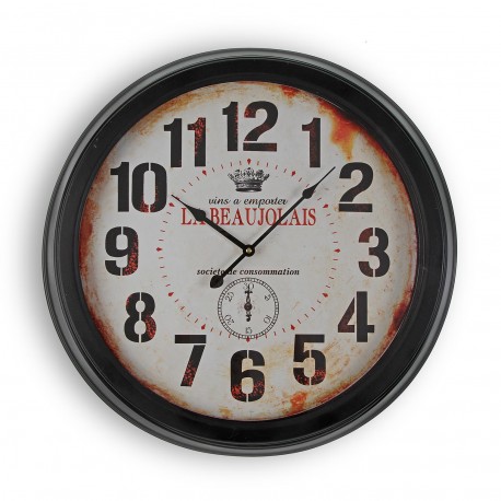 BEAUJOLAIS WALL CLOCK