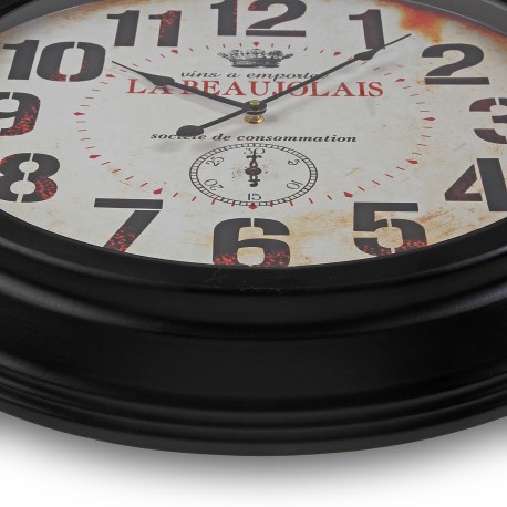 BEAUJOLAIS WALL CLOCK