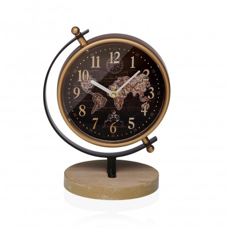MAP DESK CLOCK