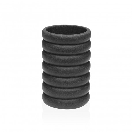 GREY TOOTHBRUSH HOLDER