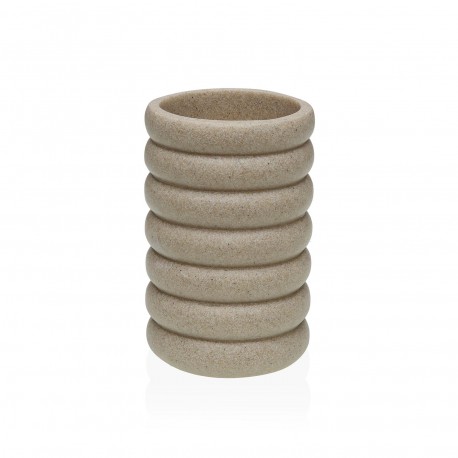 BEIGE TOOTHBRUSH HOLDER
