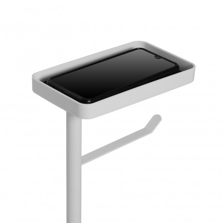 LILIA TOILET BRUSH HOLDER WHITE
