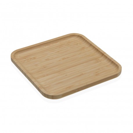 BAMBOO PLATE 10x10CM