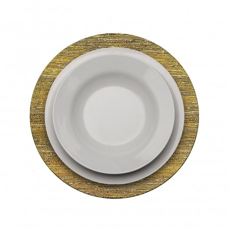 GOLD CHARGER PLATE
