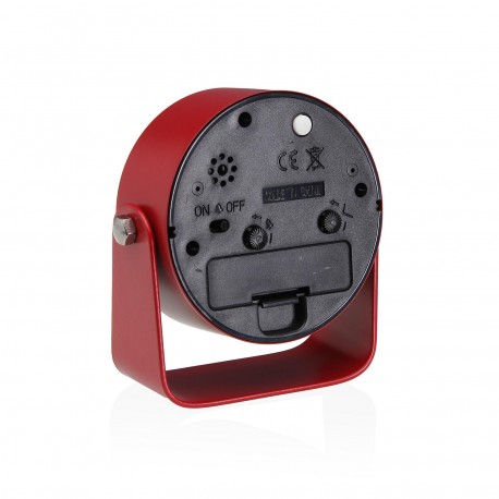 RED ALURA ALARM CLOCK