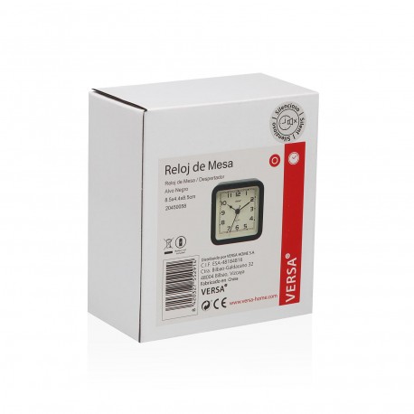 BLACK ALVO ALARM CLOCK