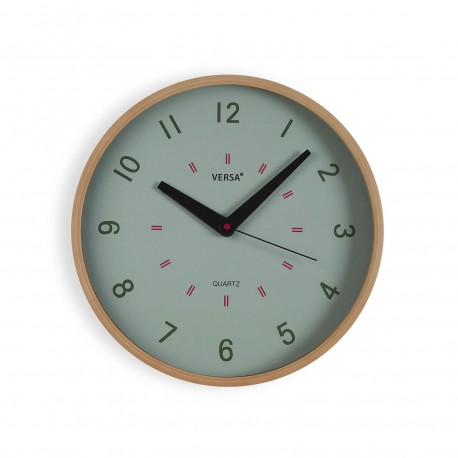 WALL CLOCK GREEN 30CM