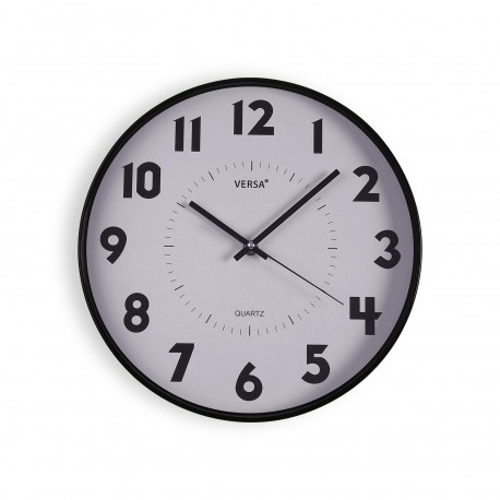 WALL CLOCK WHITE 30CM