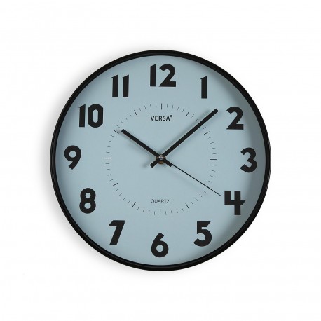 WALL CLOCK BLUE 30CM