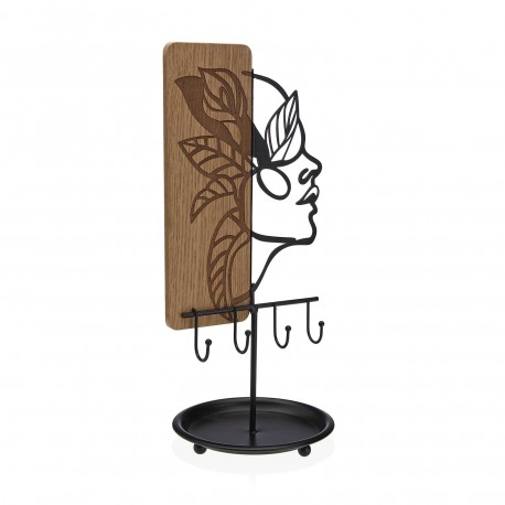 DECORATIVE JEWELLERY HOLDER WITH FACE "S"