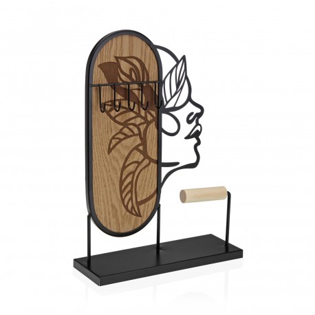 DECORATIVE JEWELLERY HOLDER WITH FACE "M"