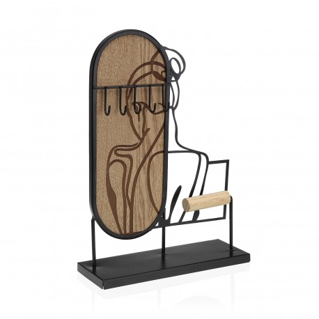 DECORATIVE JEWELLERY HOLDER WOMAN SILHOUETTE