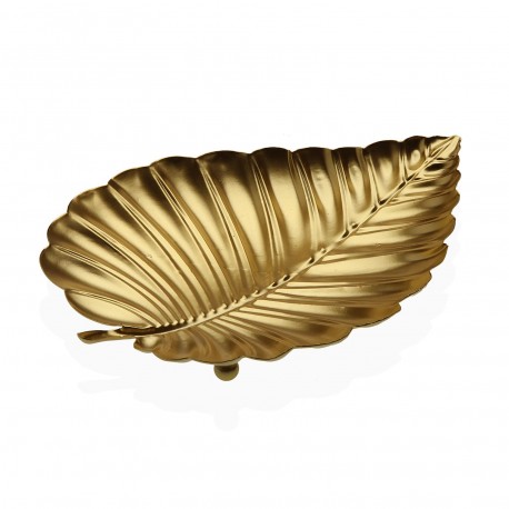 GOLD METAL LEAF CENTREPIECE