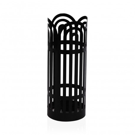 UMBRELLA STAND ARCH ROUND BLACK