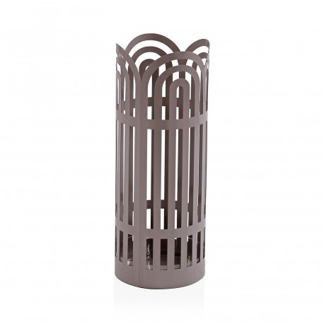 UMBRELLA STAND ARCH ROUND GREY