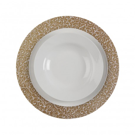 SERPENTINE ROUND PLACEMAT